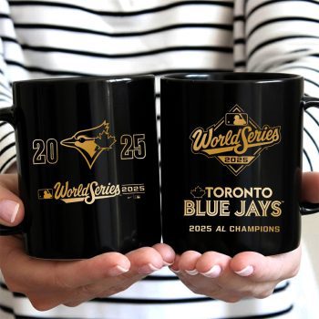 Toronto Blue Jays WinCraft 2025 American League Champions Ceramic Mug