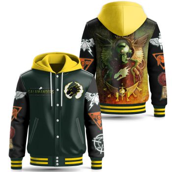 Warhammer 40K Special Hooded Baseball Jacket Varsity Jacket CHB1235