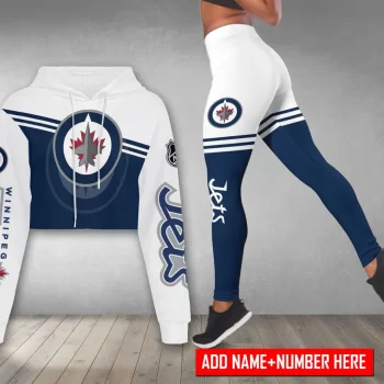 Winnipeg Jets Personalized Combo Croptop Hoodie And Leggings CHL1146