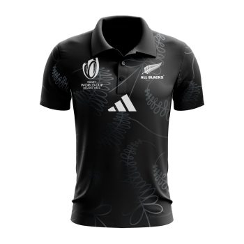 All Blacks Rugby Personalized 2023 World Cup Home Polo Shirt