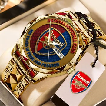 Arsenal FC 140th Anniversary Alloy Luxury Quartz Watch GNW1228