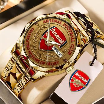 Arsenal FC 140th Anniversary Alloy Luxury Quartz Watch GNW1279