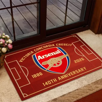 Arsenal FC 140th Anniversary Doormat GCL1183