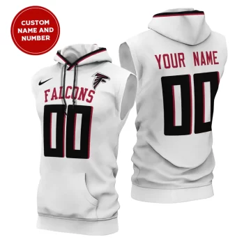 Atlanta Falcons Custom Name/Number Sleeveless Hoodies Player Hoodie
