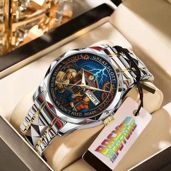 Back to the Future 40th Anniversary 2025 Alloy Luxury Quartz Watch GNW1248