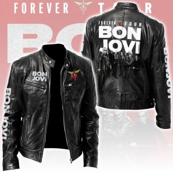 Bon Jovi Motorcycle Leather Jacket