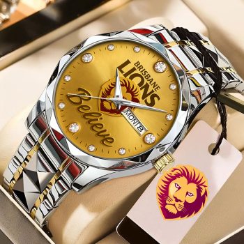 Brisbane Lions 2025 Alloy Luxury Quartz Watch GNW1393