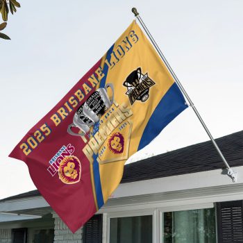 Brisbane Lions 3D House Flag Outdoor Flag