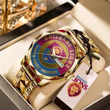 Brisbane Lions Alloy Luxury Quartz Watch GNW1166