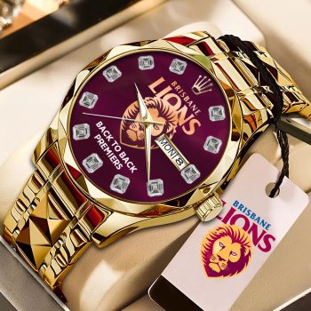 Brisbane Lions Alloy Luxury Quartz Watch GNW1404
