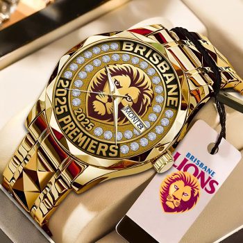 Brisbane Lions Alloy Luxury Quartz Watch GNW1433