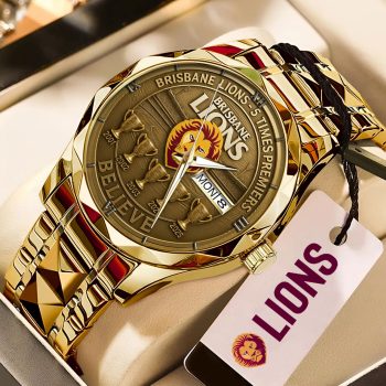 Brisbane Lions Alloy Luxury Quartz Watch GNW1459