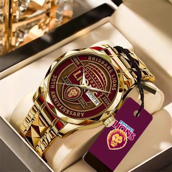 Brisbane Lions Alloy Luxury Quartz Watch GNW1492