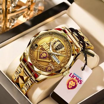Brisbane Lions Premiers 2025 Alloy Luxury Quartz Watch GNW1364