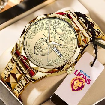 Brisbane Lions Premiers 2025 Alloy Luxury Quartz Watch GNW1462