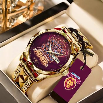 Brisbane Lions Premiers 2025 Alloy Luxury Quartz Watch GNW1480