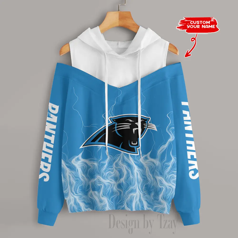 Carolina-Panthers-Slime-Off-Shoulder-Hooded-Sweatshirt-For-Women-1