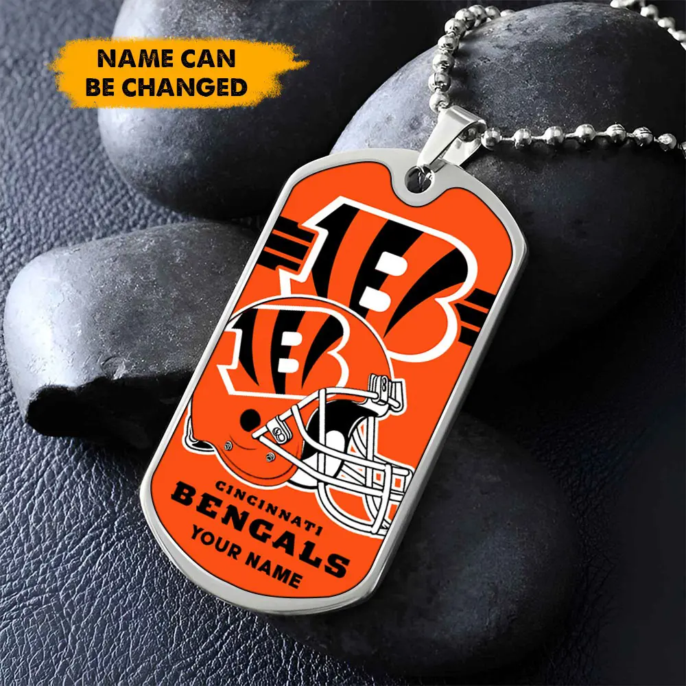 Cincinnati-Bengals-Personalized-Dog-Tag-Necklace-1