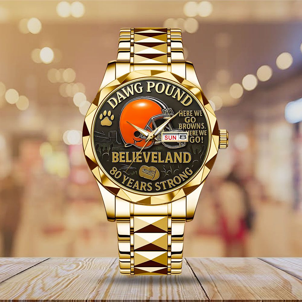 Cleveland-Browns-Alloy-Luxury-Quartz-Watch-GNW1529-1
