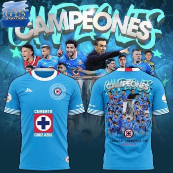 Cruz Azul 2025 Campeones Concacaf Champions Cup Torneo Unisex Performance T-Shirt