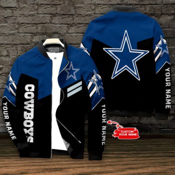 Dallas Cowboys Personalized Bomber Jacket BJA1508