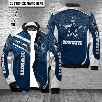 Dallas Cowboys Personalized Bomber Jacket BJA1511