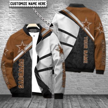 Dallas Cowboys Personalized Bomber Jacket BJA1523