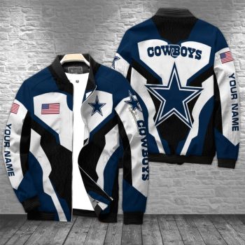 Dallas Cowboys Personalized Bomber Jacket BJA1526