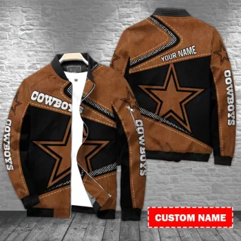 Dallas Cowboys Personalized Bomber Jacket BJA1529