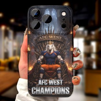 Denver Broncos AFC Division West Champion 2025 Phone Case NGE3008