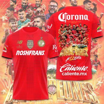 Deportivo Toluca F.C Unisex Performance Tee GCL1019