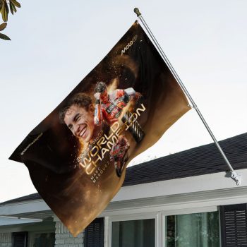 Ducati Lenovo Team x Marc Marquez 3D Double-side House Flag Outdoor Flag