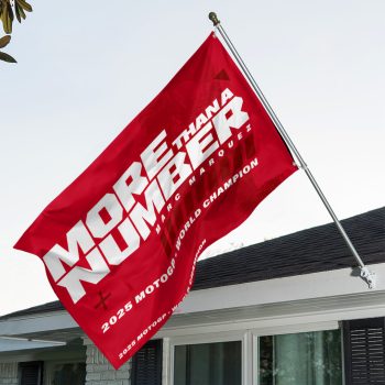 Ducati Lenovo Team x Marc Marquez 3D Double-side House Flag Outdoor Flag