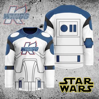 ECHL Kalamazoo Wings X Star Wars Hockey Jersey