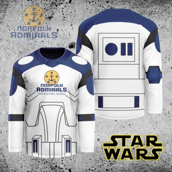 ECHL Norfolk Admirals X Star Wars Hockey Jersey