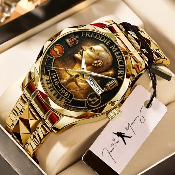 Freddie Mercury Alloy Luxury Quartz Watch GNW1045