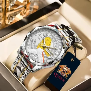Freddie Mercury Alloy Luxury Quartz Watch GNW1157