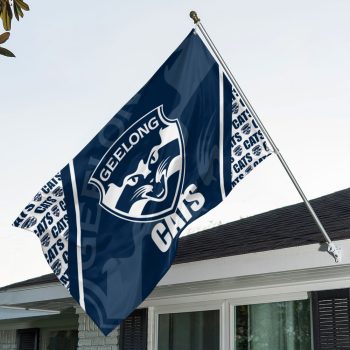 Geelong FC 3D Double-side House Flag Outdoor Flag