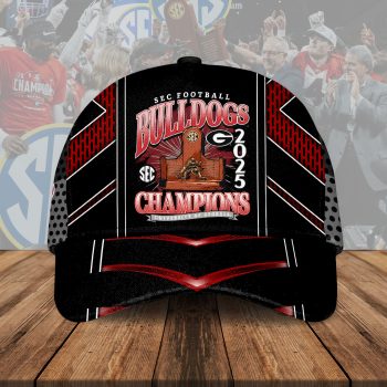 Georgia Bulldogs Football 2025 SEC Champions Classic Cap CLO1046