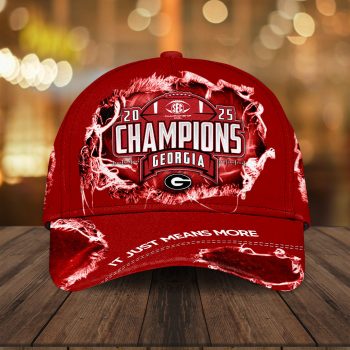 Georgia Bulldogs Football 2025 SEC Champions Classic Cap CLO1056