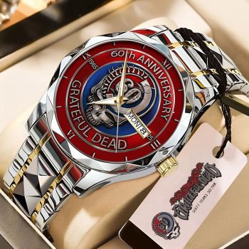 Grateful Dead 60th Anniversary Alloy Luxury Quartz Watch GNW1273