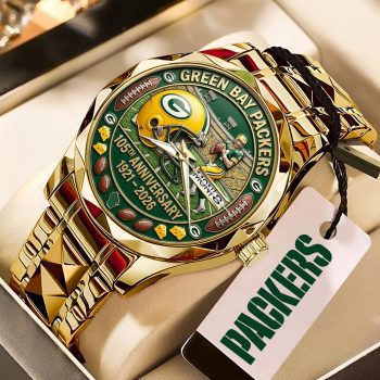 Green Bay Packers 105th Anniversary Alloy Luxury Quartz Watch GNW1014