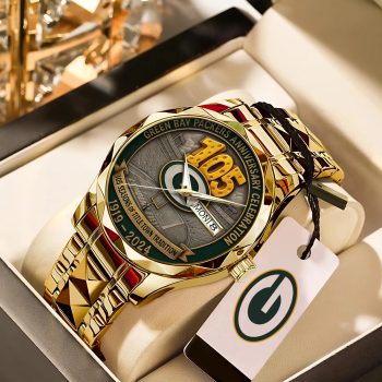 Green Bay Packers Alloy Luxury Quartz Watch GNW1530