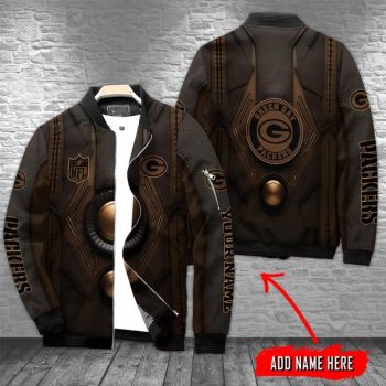 Green Bay Packers Personalized Bomber Jacket BJA1010