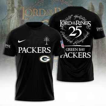 Green Bay Packers x The Lord of The Rings 25 Years Unisex Performance T-Shirt NEG2091