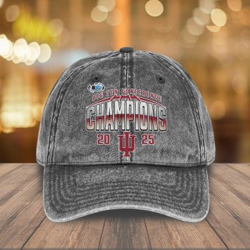 Indiana Hoosiers Football Wash Denim Cap DNC1000