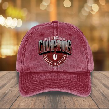 Indiana Hoosiers Football Wash Denim Cap DNC1011