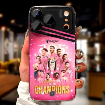 Inter Miami CF Champions MLS 2025 Phone Case CLO1066