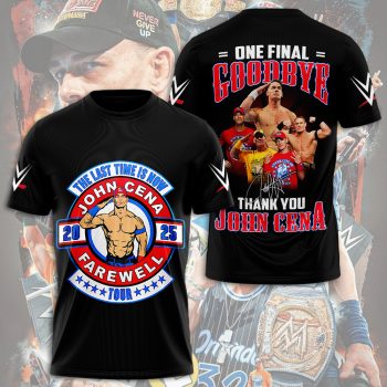 John Cena The Last Time Is Now Farewell Tour Unisex Performance Tee GCL1014