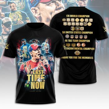 John Cena The Last Time Is Now Farewell Tour Unisex Performance Tee GCL1020